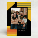 "Kwanzaa blocks" - Kwanzaa Cards in Mustard by Creo Study - Front