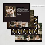 "Theorem" - Kwanzaa Cards in Vanilla by Marabou Design - Back of Card Options