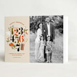 "Theorem" - Kwanzaa Cards in Vanilla by Marabou Design - Folded Card