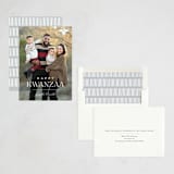 "Line" - Kwanzaa Cards in Marshmallow by Carolyn MacLaren - Assembled