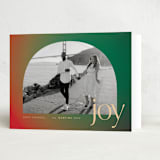 "nordic lights" - Kwanzaa Cards in Pomegranate by Robin Ott - Folded Card