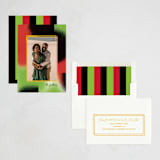 "Kwanza Frame" - Kwanzaa Cards in Papaya by Baumbirdy - Assembled