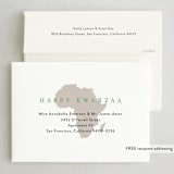 "7 Principles of Kwanzaa" - Kwanzaa Cards in Onyx by Debb W - FREE Recipient Addressing