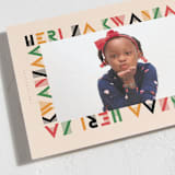 "Heri Za Kwanzaa" - Kwanzaa Cards in Cream by Orasie - Detail