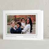 "Triple Frame" - Kwanzaa Cards in Frost by Liz Conley - Folded Card