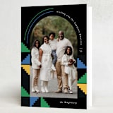 "kente" - Kwanzaa Cards in Ink by Mansi Verma - Folded Card