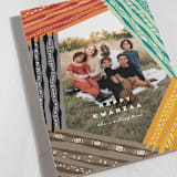 "Kwanzaa Organic Lines" - Kwanzaa Cards in Licorice by fatfatin - Detail