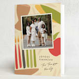 "Kwanzaa Blessings" - Kwanzaa Cards in Sand by Randi Cirelli - Folded Card