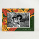 "Kwanzaa Corn" - Kwanzaa Cards in Gourd by Corinne Malesic - Front