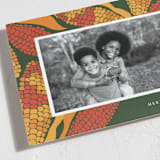 "Kwanzaa Corn" - Kwanzaa Cards in Gourd by Corinne Malesic - Detail