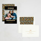 "Kwanzaa Type" - Kwanzaa Cards in Maize by Jenna Holcomb - Assembled
