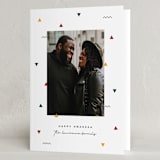 "Kwanzaa Confetti" - Kwanzaa Cards in Snow by Jessica Corliss - Folded Card