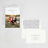 "A Joyous Kwanzaa" - Kwanzaa Cards in Coal by Pixel and Hank - Assembled