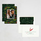 "deep green" - Kwanzaa Cards in Rainforest by Sumak Studio - Assembled