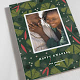 "deep green" - Kwanzaa Cards in Rainforest by Sumak Studio - Detail