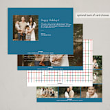 "The Grid" - Kwanzaa Cards in Ice by Mansi Verma - Back of Card Options