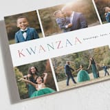 "The Grid" - Kwanzaa Cards in Ice by Mansi Verma - Detail