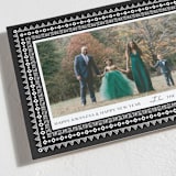 "Kwanzaa Decorative Frame" - Kwanzaa Cards in Midnight by Nam Bourassa - Detail