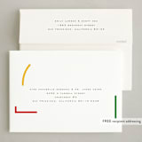 "Kwanzaa Minimalist" - Kwanzaa Cards in Snow by Kristie Kern - FREE Recipient Addressing