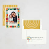 "Modern Kwanzaa" - Kwanzaa Cards in Sunset by Maria Alou - Assembled