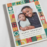 "Modern Kwanzaa" - Kwanzaa Cards in Sunset by Maria Alou - Detail