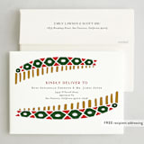 "Festive Flora" - Kwanzaa Cards in Rose by Grae - FREE Recipient Addressing