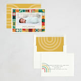 "Modern Kwanzaa" - Kwanzaa Cards in Sunset by Maria Alou - Assembled