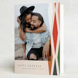 "Modern Bright Kwanzaa" - Kwanzaa Cards in Marshmallow by Keen Peachy - Folded Card