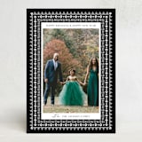 "Kwanzaa Decorative Frame" - Kwanzaa Cards in Midnight by Nam Bourassa - Front