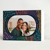 "Ankara" - Kwanzaa Cards in Teal by Tamara Hilje - Folded Card