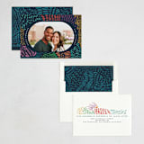 "Ankara" - Kwanzaa Cards in Teal by Tamara Hilje - Assembled
