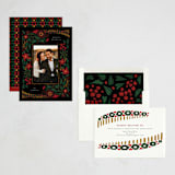 "Festive Flora" - Kwanzaa Cards in Rose by Grae - Assembled