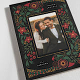 "Festive Flora" - Kwanzaa Cards in Rose by Grae - Detail