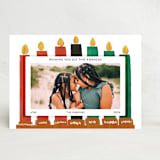 "Kwanzaa Joy" - Kwanzaa Cards in Cotton by Angel Walker - Front