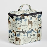 "Wild Animals" - Lunch Bag in Safari by Beth Schneider - Side