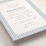 "delicate rattan" - Letterpress Baby Shower Invitations in Delicate Rattan by Ellen Schlegelmilch - Detail