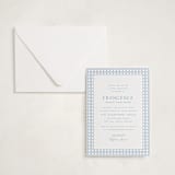 "delicate rattan" - Letterpress Baby Shower Invitations in Delicate Rattan by Ellen Schlegelmilch - Invitation with Envelope