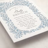 "Arch" - Letterpress Baby Shower Invitations in Arch by Jen Owens - Detail