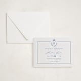 "Classic Baby Monogram" - Letterpress Baby Shower Invitations in Classic Baby Monogram by Susan Brown - Invitation with Envelope
