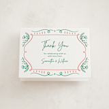 "Sketch" - Letterpress Baby Shower Thank You Cards in Sketch by Elly - Front