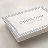 "delicate rattan" - Letterpress Baby Shower Thank You Cards in Delicate Rattan by Ellen Schlegelmilch - Detail