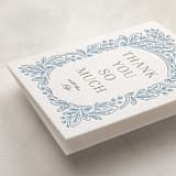 "Arch" - Letterpress Baby Shower Thank You Cards in Arch by Jen Owens - Detail