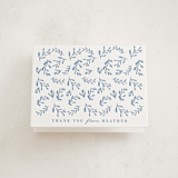 "Classic Baby Monogram" - Letterpress Baby Shower Thank You Cards in Classic Baby Monogram by Susan Brown - Front