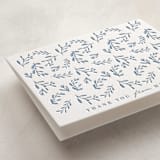 "Classic Baby Monogram" - Letterpress Baby Shower Thank You Cards in Classic Baby Monogram by Susan Brown - Detail