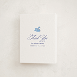 "Swan Shower" - Letterpress Baby Shower Thank You Cards in Swan Shower by Megan Davis - Front