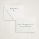 "Mariniere" - Letterpress Baby Shower Thank You Cards in Indigo by Olivia Raufman - FREE Recipient Addressing