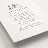 "fresh air" - Letterpress Direction Cards in Stone by Anastasia Makarova - Detail