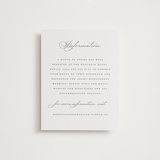 "Love Letters" - Letterpress Direction Cards in Love Letters by Wildfield Paper Co - Front