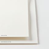 "Palm" - Letterpress Direction Cards in Pistachio by Melinda Denison - Paper Types