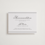 "Bliss" - Letterpress Direction Cards in Soft Black by Kelly Watkins - Front